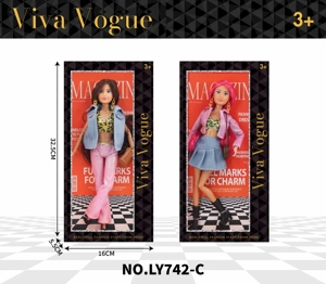 11.5 Set pakaian anak patung Barbie inci