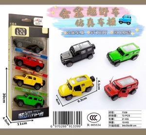 4 1 / 64 Kereta Alloy Pintu Berganda