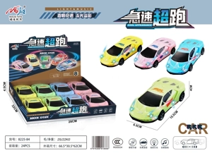 8 Zhuang Electric Sound and Light Inertia Sports Car 8 Zhuang Electric Sound and Light Inertia Sports Car