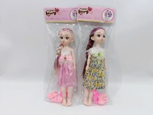 12-inch Multi-joint Doll with Comb