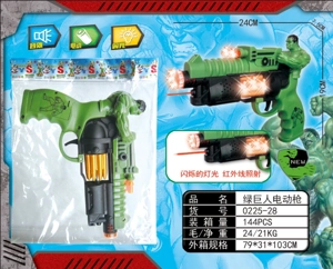 Hulk Vibration Voice Electric Gun