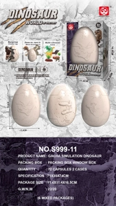 Simulasi untuk meletupkan telur dinosaur