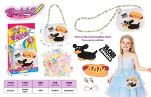 DIY Handmade Beaded Jewelry Kit - Sausage Dog