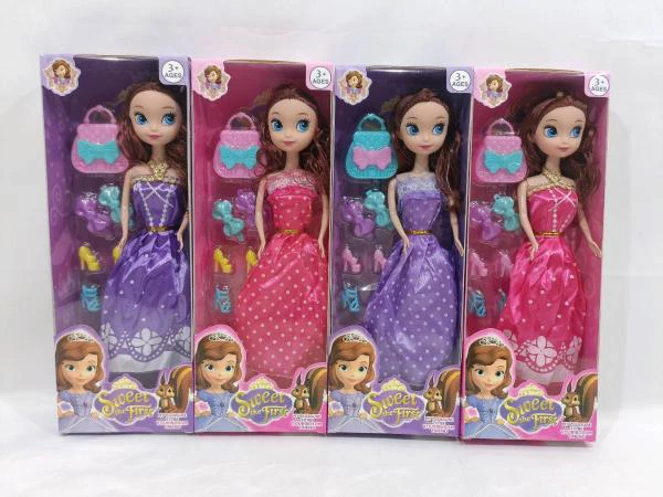 11 inci Sophia Hand-Hand - Bing-Kaki dengan Boneka Hisap