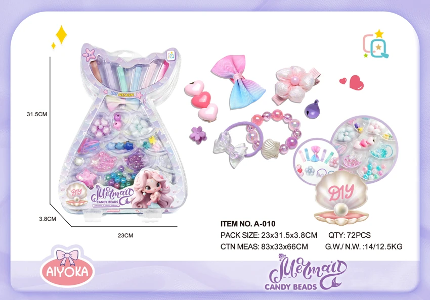 นางเงือกโรแมนติก (เครื่องแต่งผม DIY)