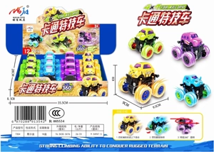 12 Kereta Kartun Aksi Inersia