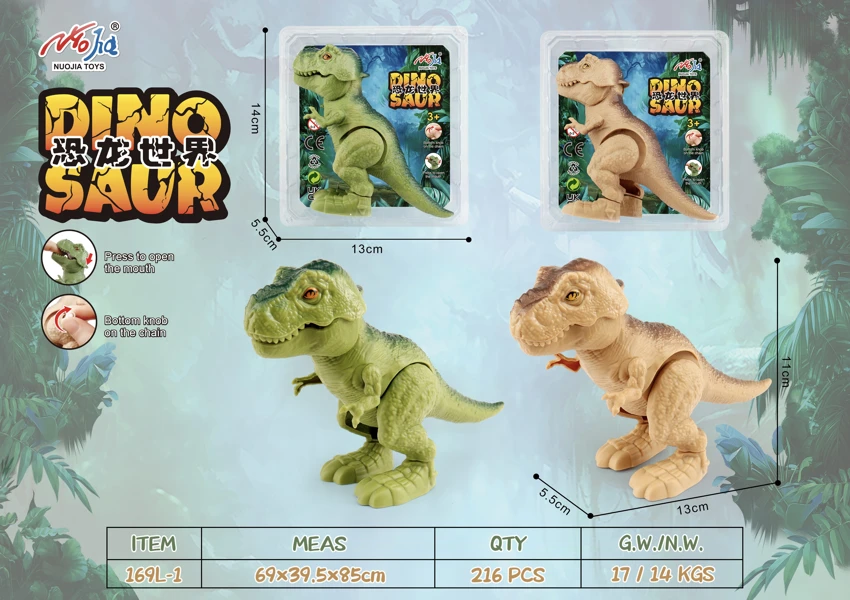 Rantai atas, merangkak, menggigit jari-jari T. rex, merangkak, menggigit jari-jari T. rex