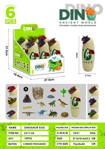 Simulasi adegan telur dinosaur