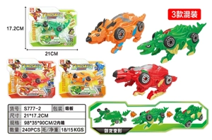 Transforming Dinosaur Car