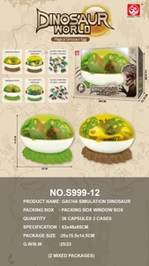 Simulasi sarang telur dinosaurus