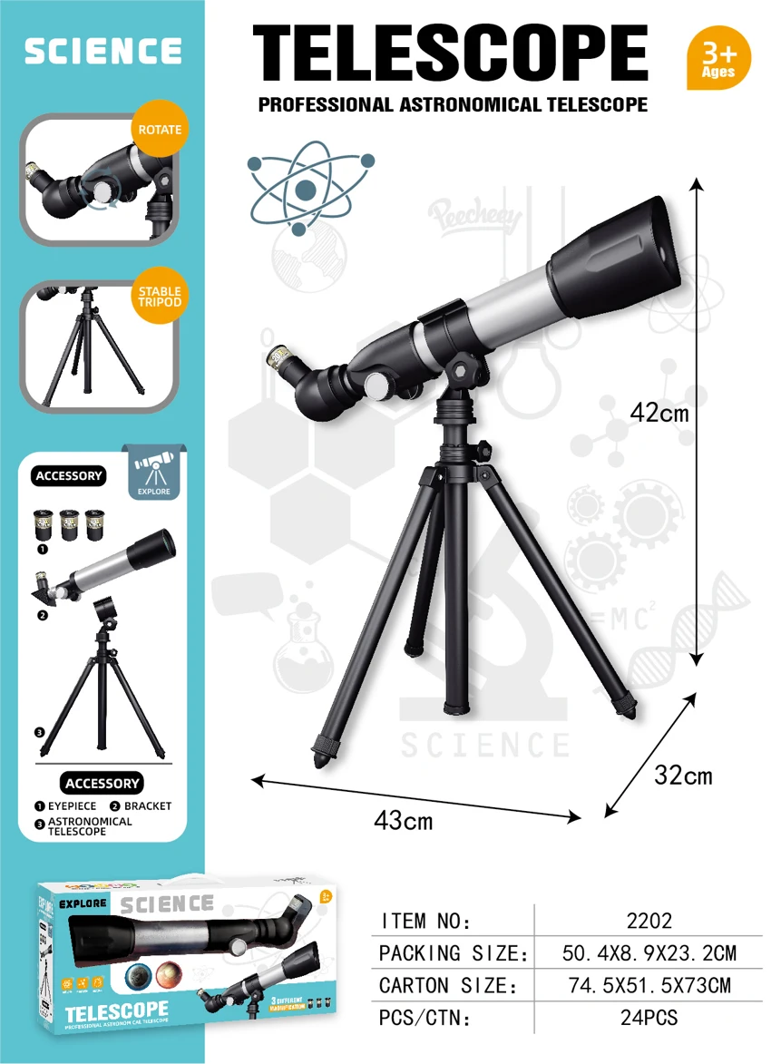 Round Astronomical Telescope