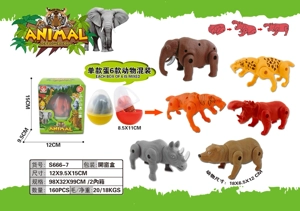 Simulated Animal Transforming Egg