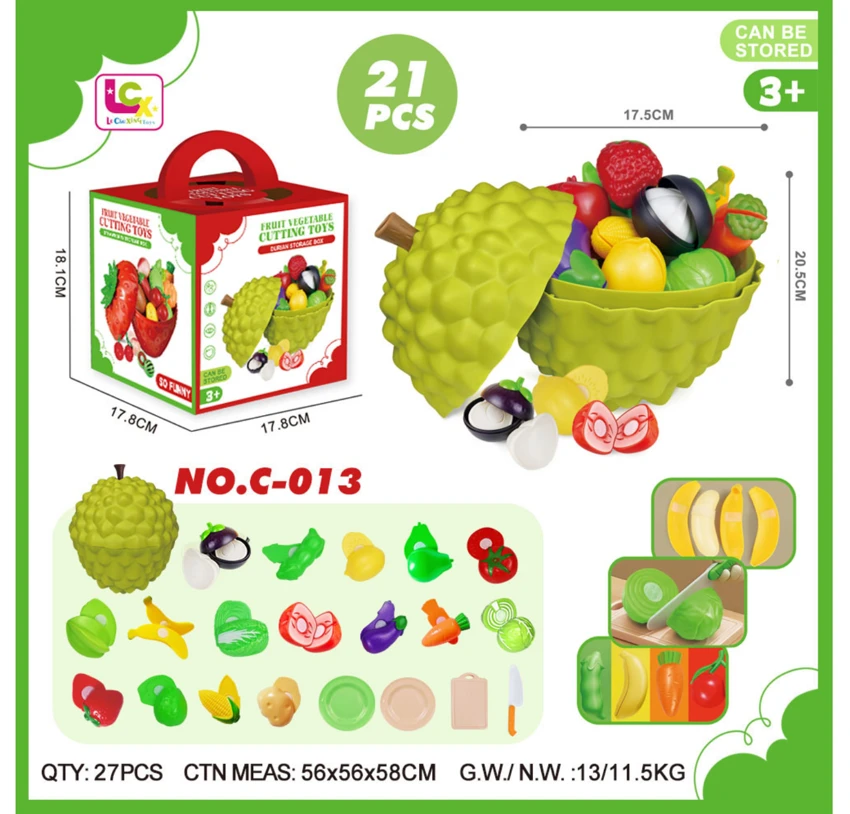 Kotak Penyimpanan Durian (21 Set)