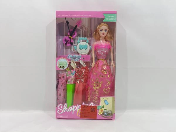 11-inch Fixed Hands & Bent Legs Doll with Accessories