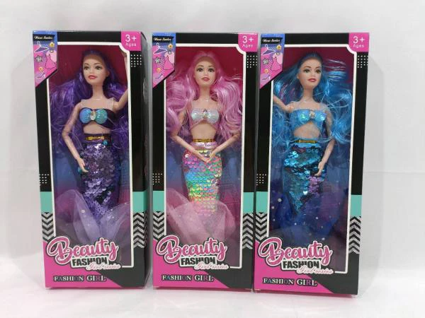 11-inch 9-joint Mermaid Doll