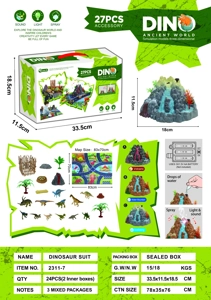 Simulated Dinosaur Set