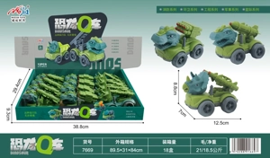 12 buah kereta dinosaur tentera