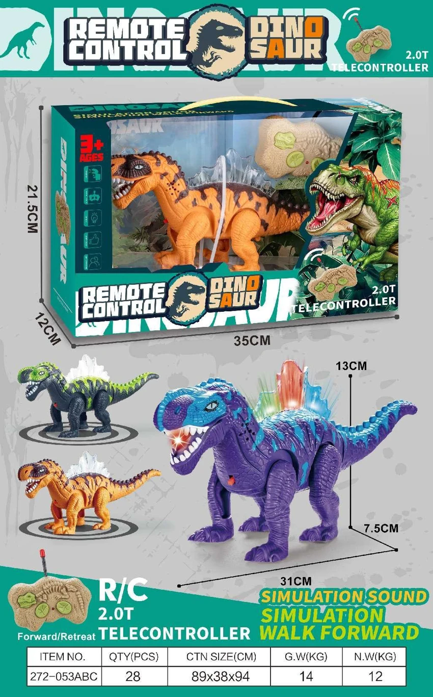 Smart Multifunctional Remote Control Dinosaur (Battery Not Included)
