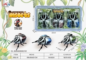 3pcs Set Wind-up Goliath Beetle
