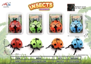 Rantai atas Clockworm Ladybugs