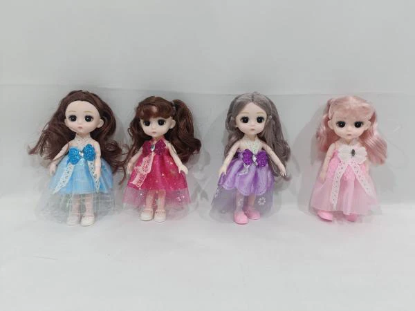 6-inch Multi-joint Doll, Mixed Colors