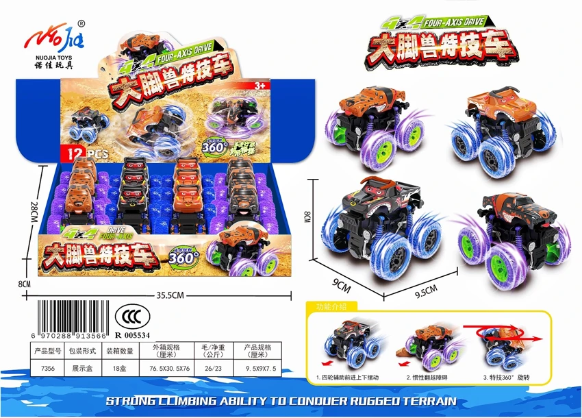 12 Zhuang Inertia Beast Off-Road Stunts Car 12 Zhuang Inertia Beast Off-Road Stunts Car