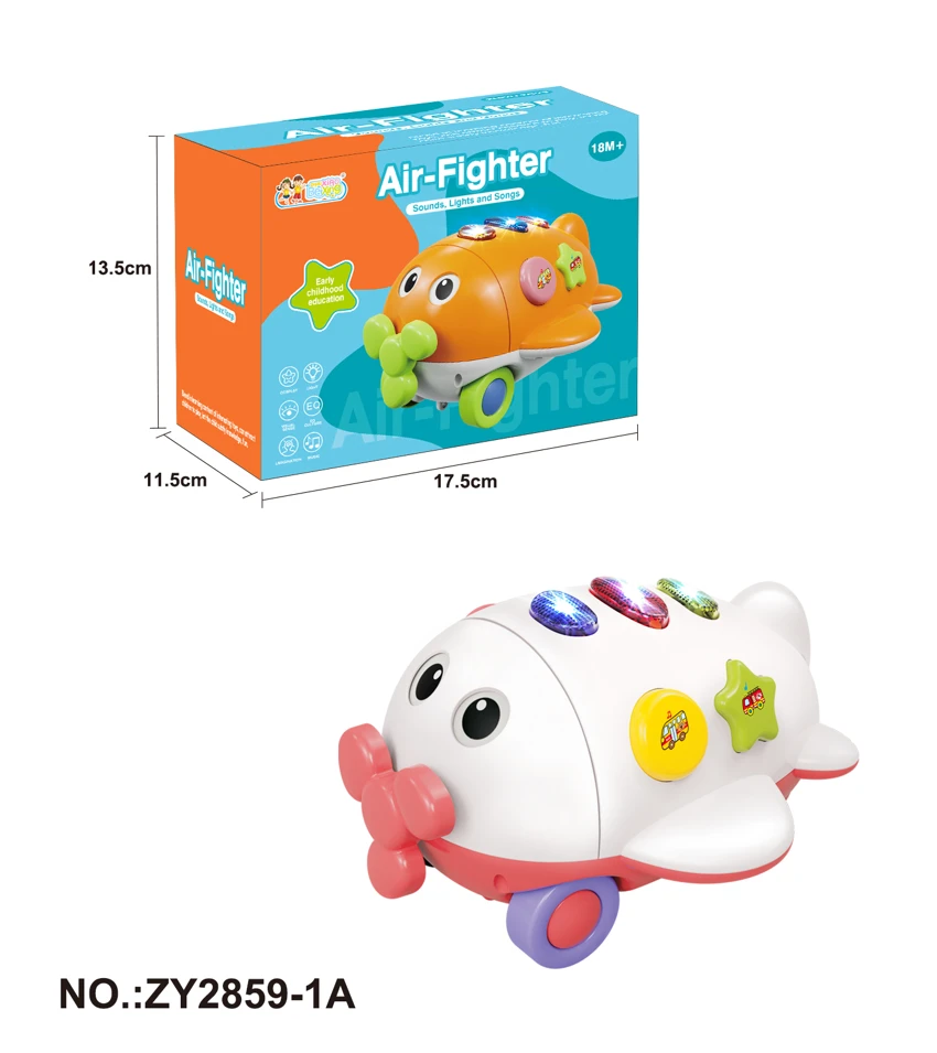 bunyi dan cahaya yang bijak<br/>Menarik pesawat dengan tali