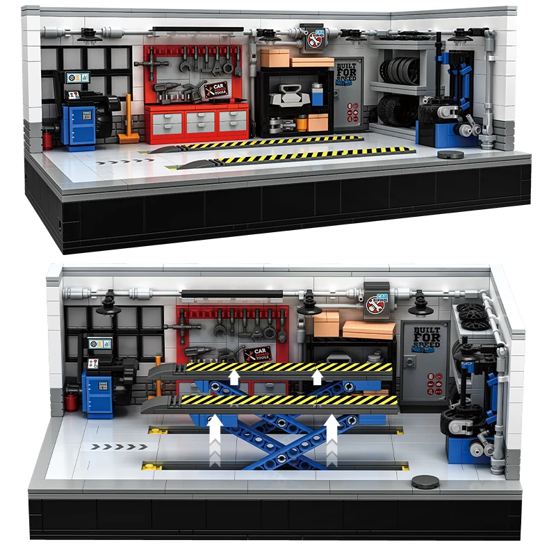 Chinese-style Garage