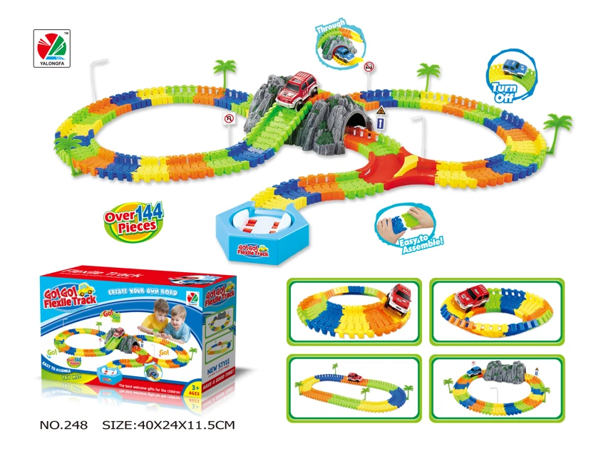 City Electric Track with 1 Car