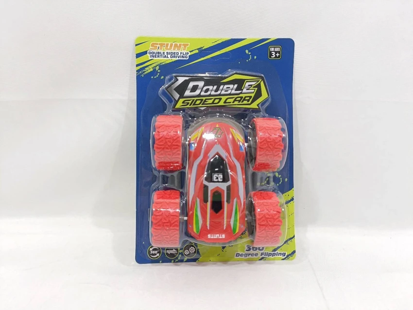 Dual Inertia Stunt Flip Double-Sided Car
