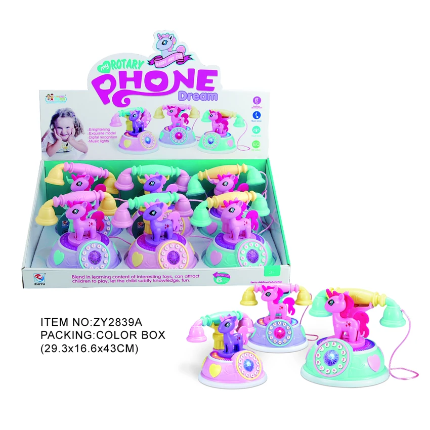 Telepon Unicorn Pony Telepon Unicorn<br/>(6 unit / kotak)