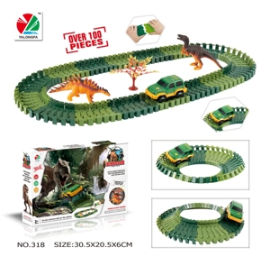 Dinosaur Electric Track with 1 Car