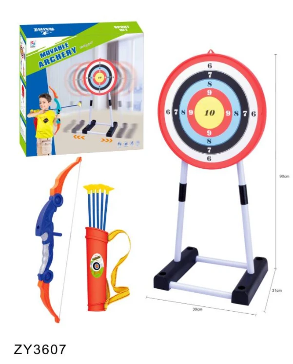 Target bergerak busur dan panah set (paket isi ulang)