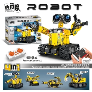 Empat jenis robot yang berubah
