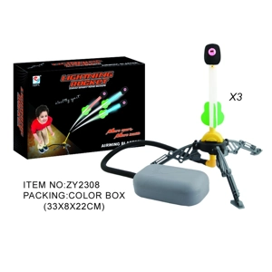 Flashing Rocket Launcher (Batteries Included)