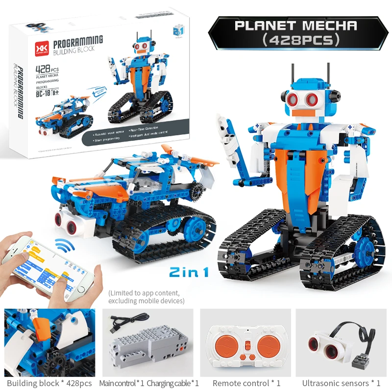 Blok pemrograman ultrasonik<br/>Planet Mechanic - Mechanic