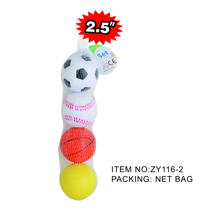 2.5 4 jenis bola sepak, bola sepak, bola basket<br/>(4 botol / beg)