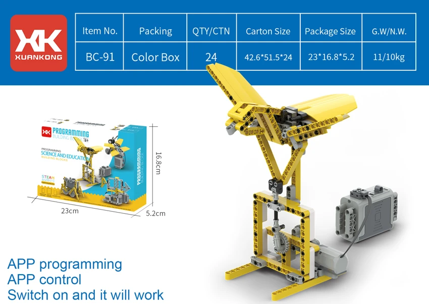 Programmable Science Building Blocks - Bird (Single Box)