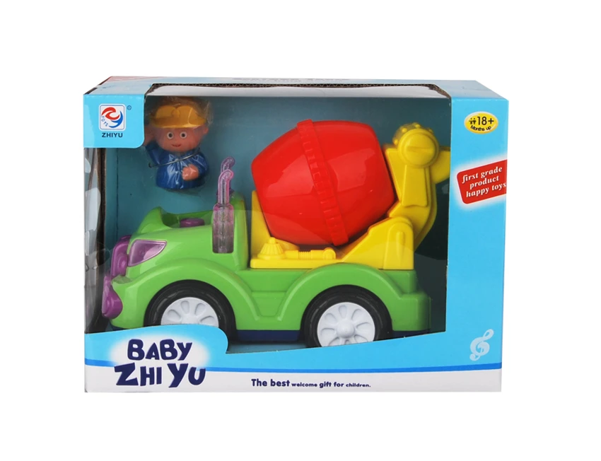 Cartoon Mixer Electric Car