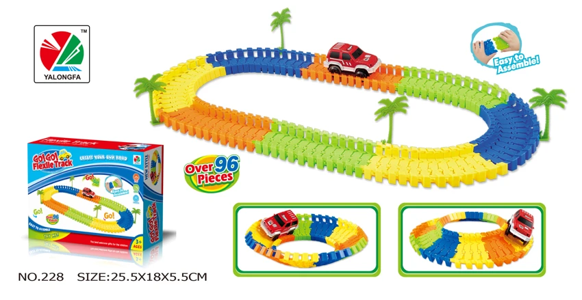 City Electric Track with 1 Car
