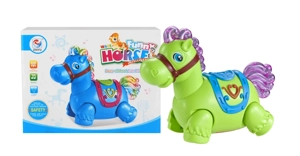 Cartoon Universal Electric Horse with Light & Music