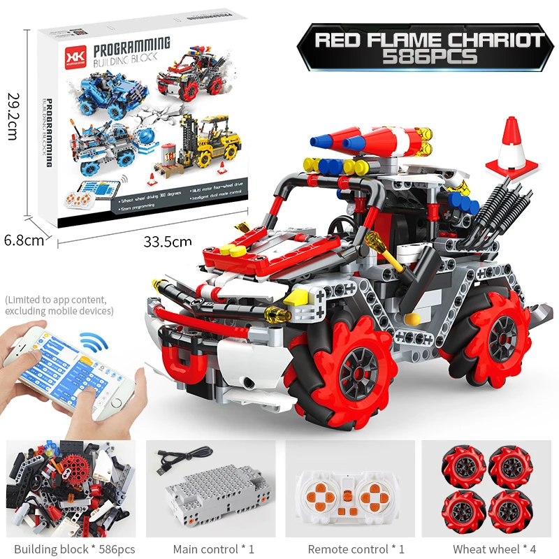 Programmable Building Blocks - Blazing Chariot