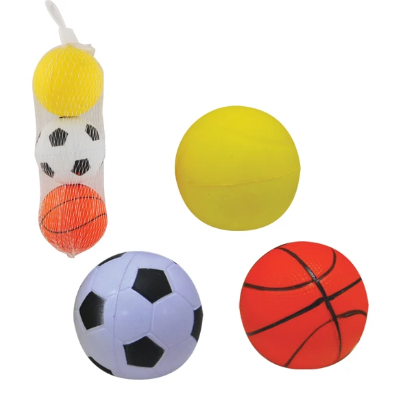 2.5 Inch PU basket / sepak bola / tenis 3 jenis