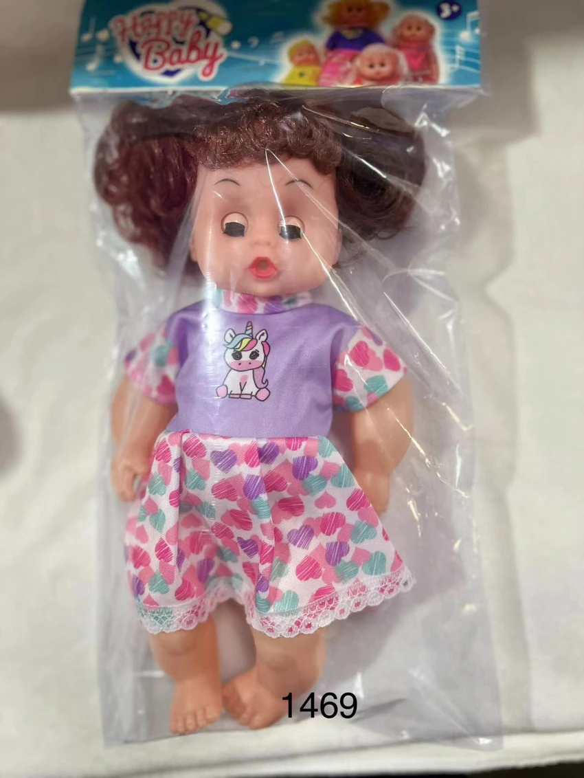 14-inch Bent Leg Girl Doll
