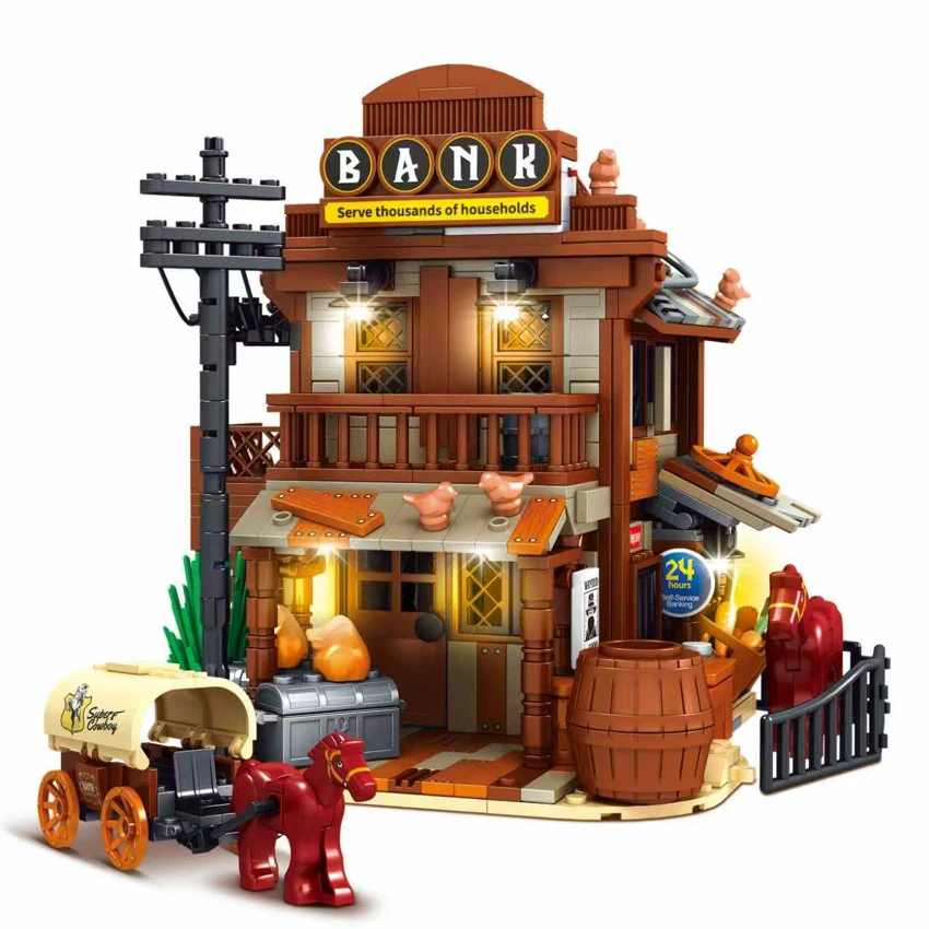 Bank Kota Cowboy (dengan Lampu) Bank Kota Cowboy (dengan Lampu) Bank Kota Cowboy (dengan Lampu)