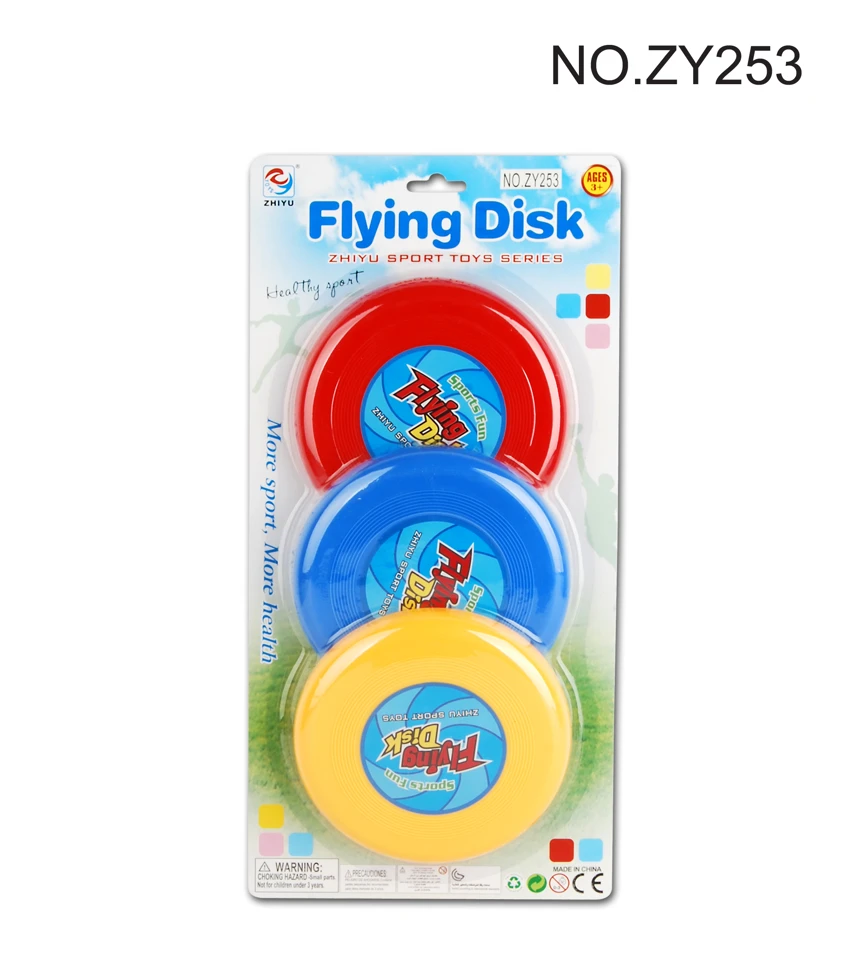 6-inch 3-in-1 Flying Disc Set