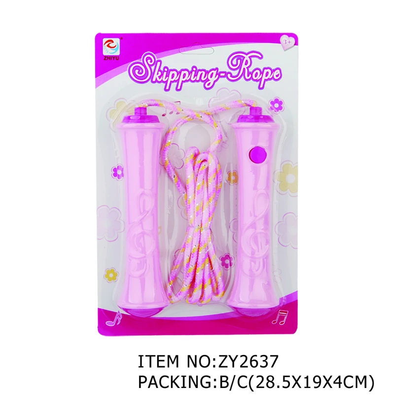 Musical Skipping Rope, Blister Card (Batteries Not Included)