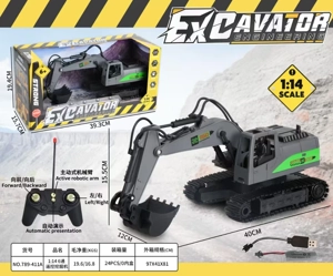 1:14 6CH Remote Control Excavator (With Light)
