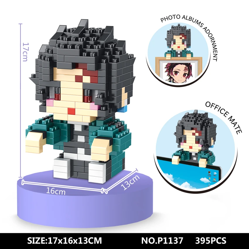 Pendant Demon Slayer - Tanjiro (405PCS)