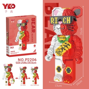 Kekerasan kucing beruang lengan boleh menukar 2 mod (3196PCS)